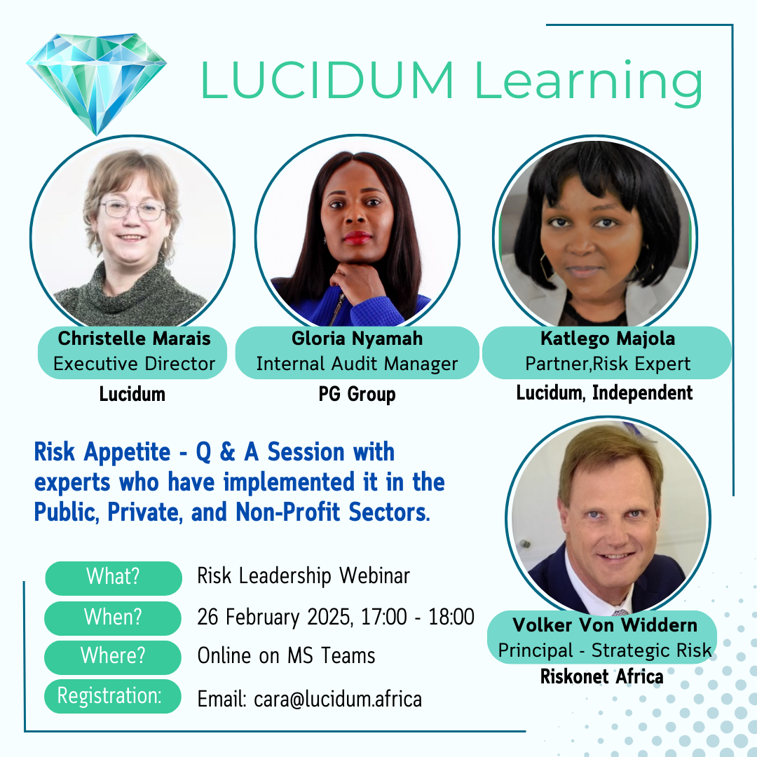 Lucidum Webinar Risk Appetite Q&A - 2025 Feb 26